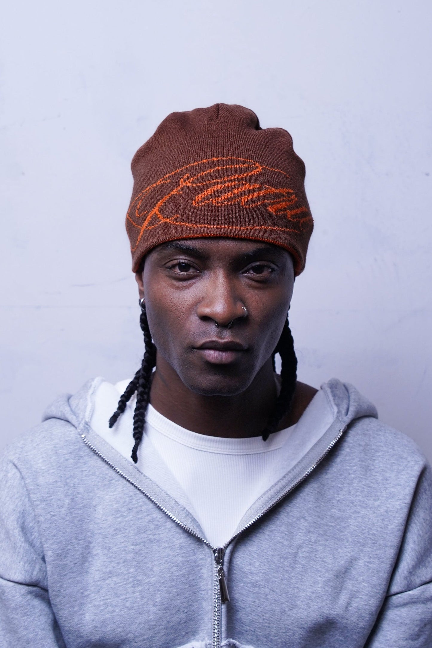 SP/ REVERSIBLE ORANGE BEANIE