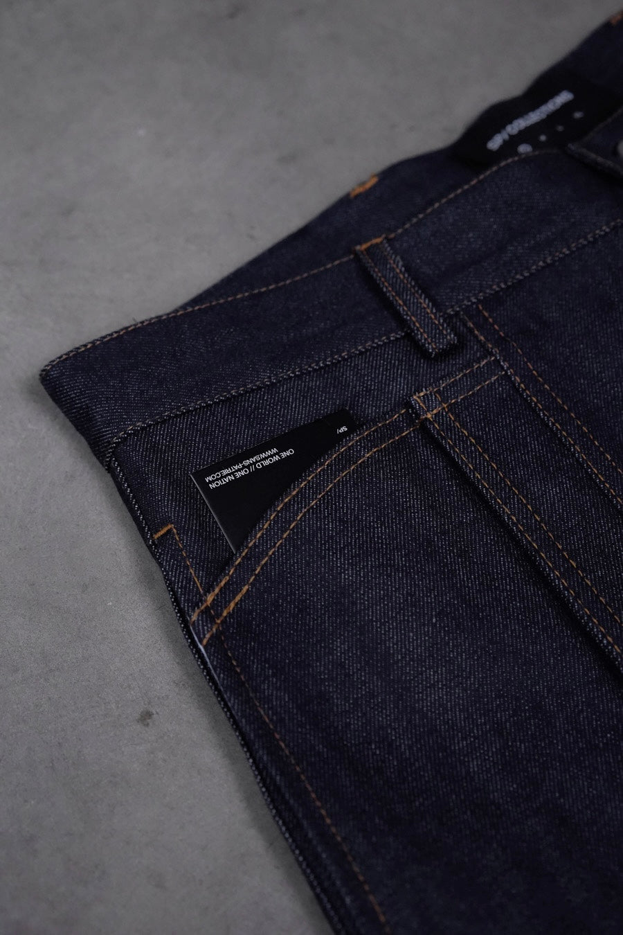 SP/ 003 RAW DENIM JEANS