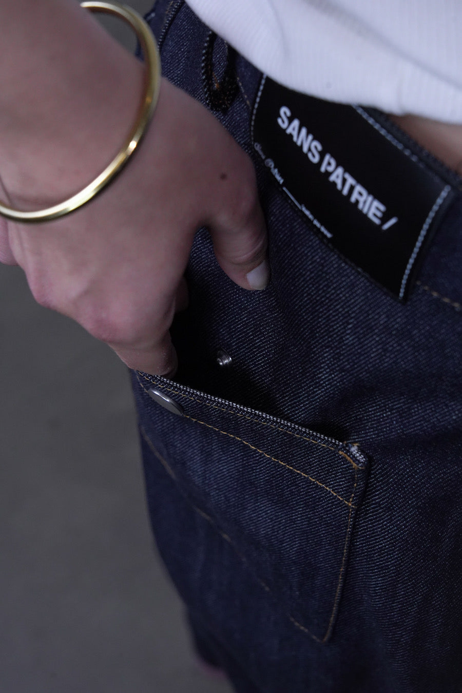 SP/ 003 RAW DENIM JEANS