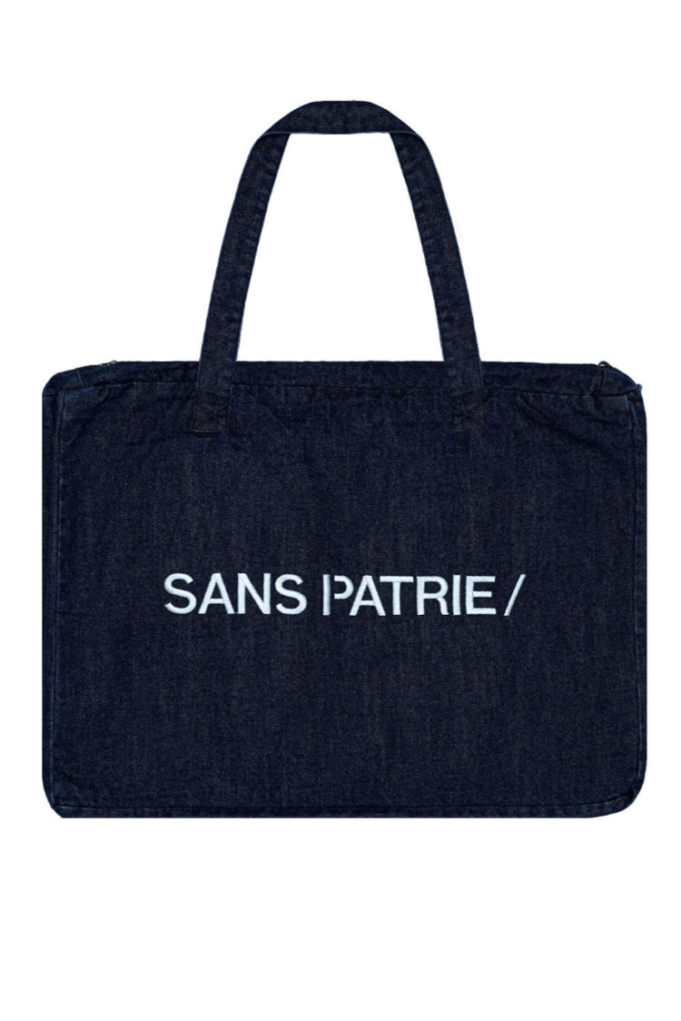 SP/ 002 SELVEDGE DENIM TOTE BAG