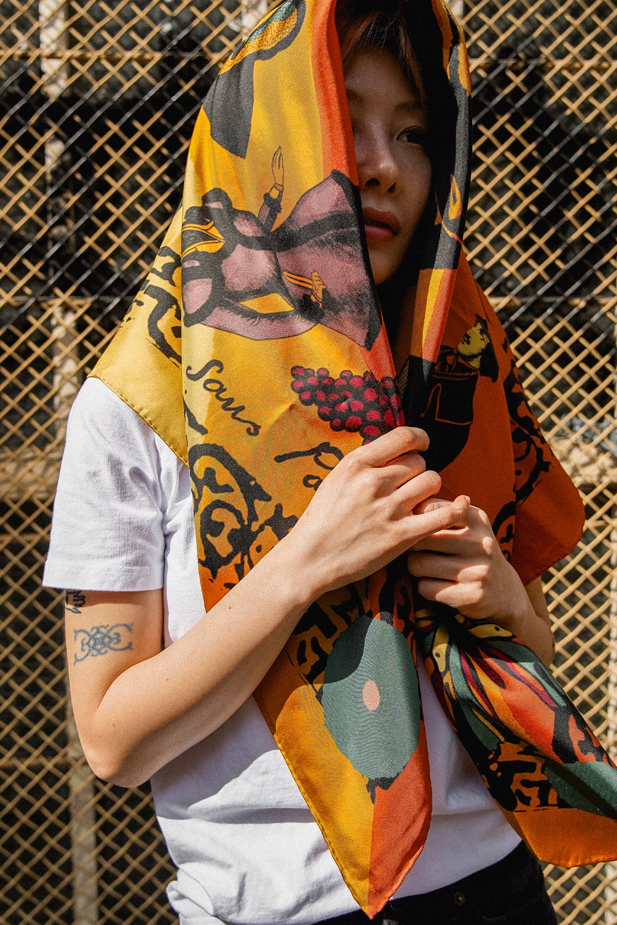 Silk Scarf #1