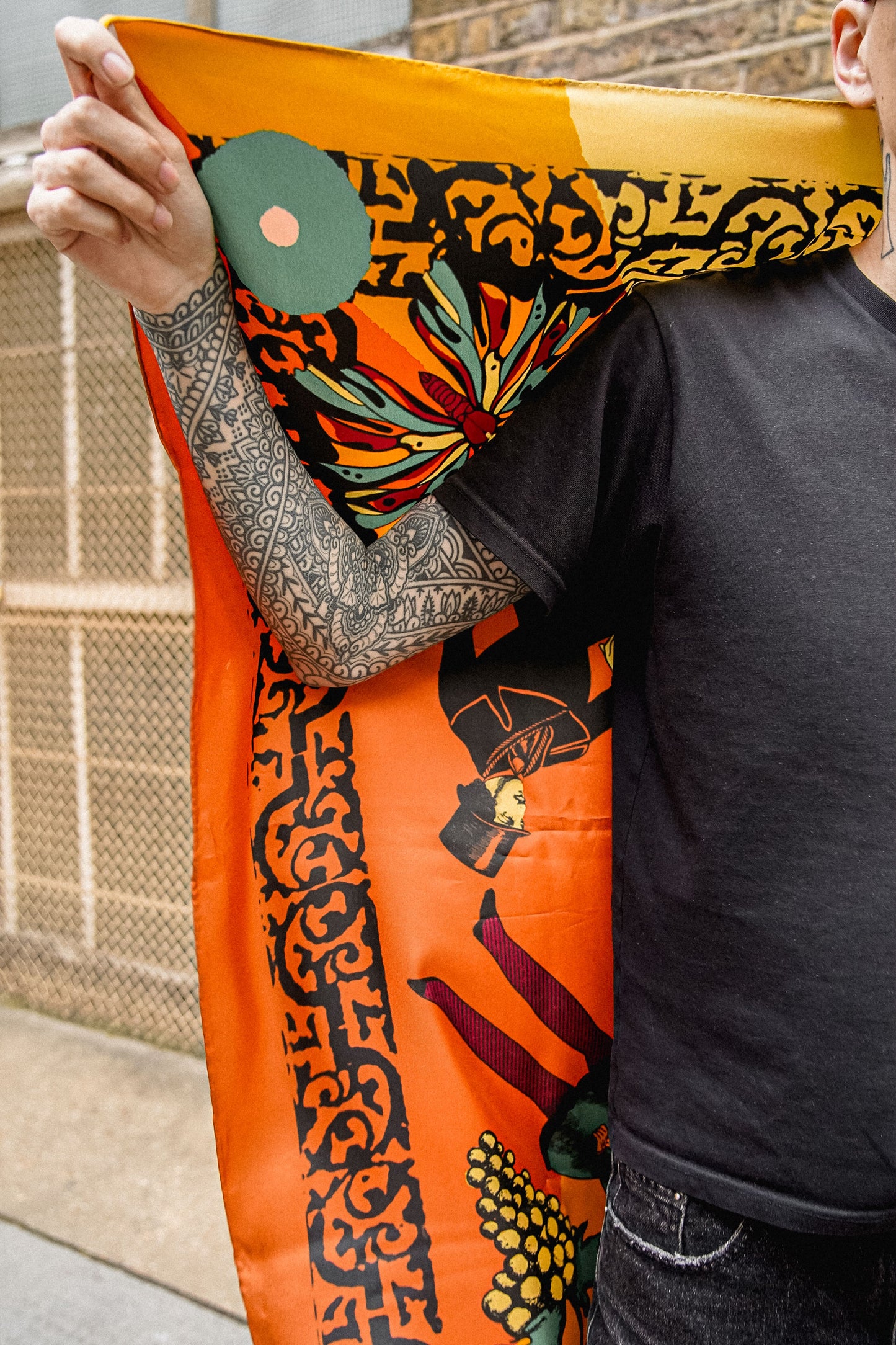 Silk Scarf #1