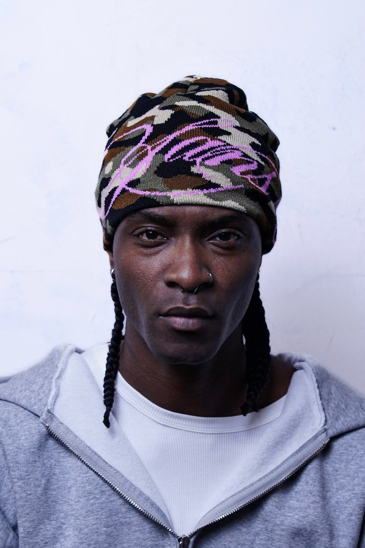 SP/ REVERSIBLE CAMO BEANIE