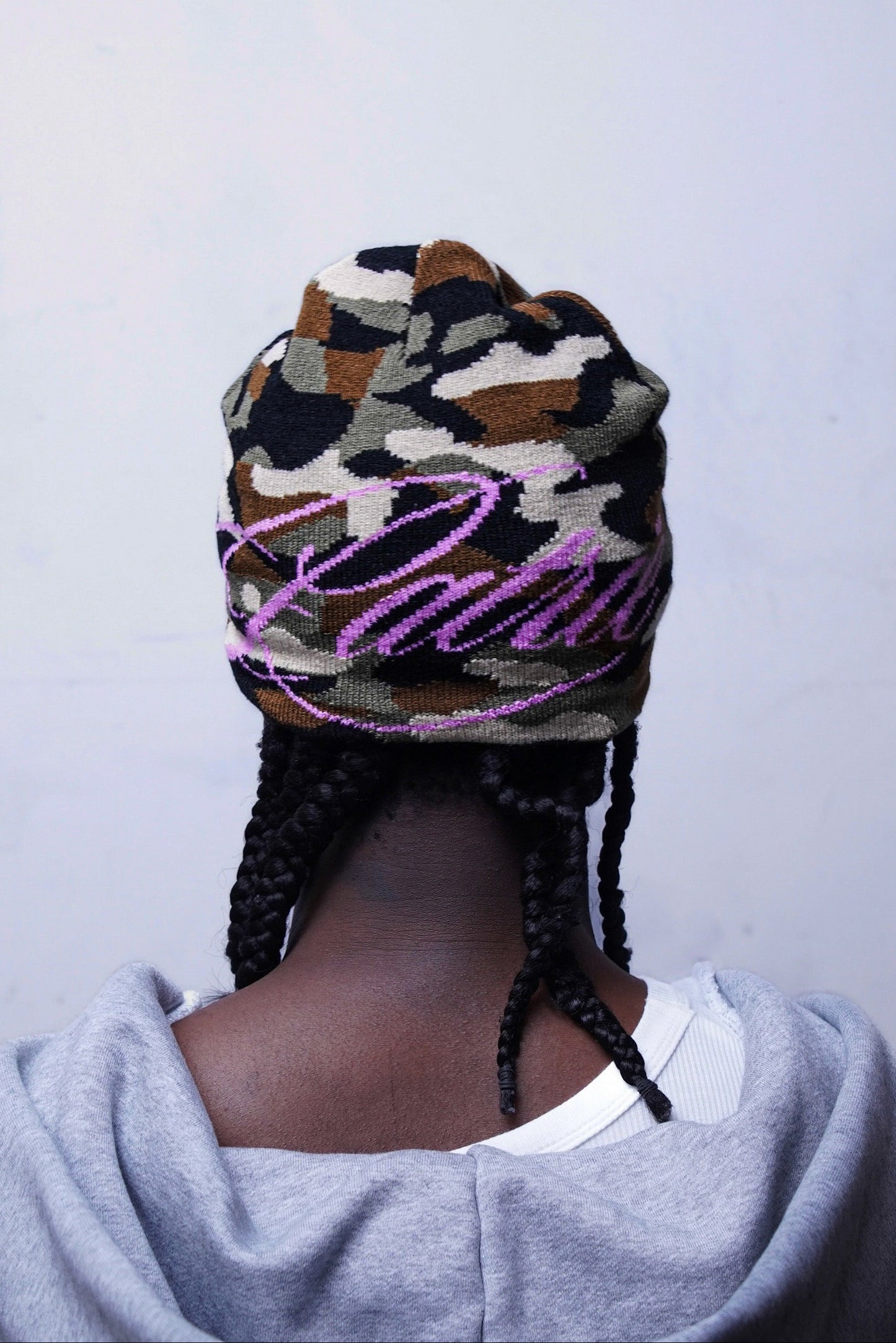 SP/ REVERSIBLE CAMO BEANIE