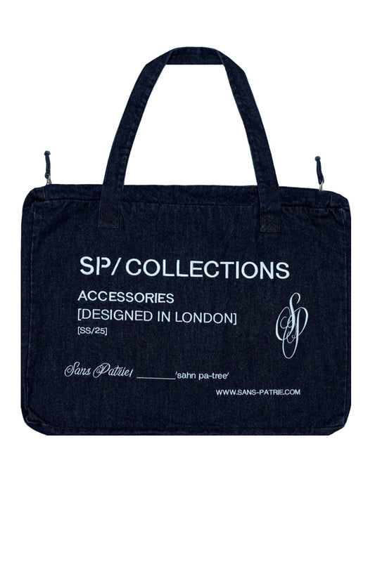 SP/ 002 SELVEDGE DENIM TOTE BAG
